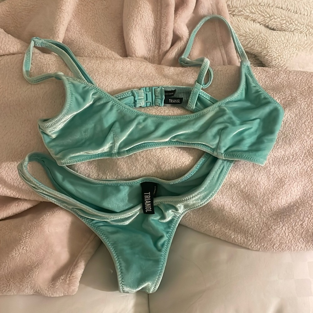 Triangl Mica Blue Crush Bikini Set
